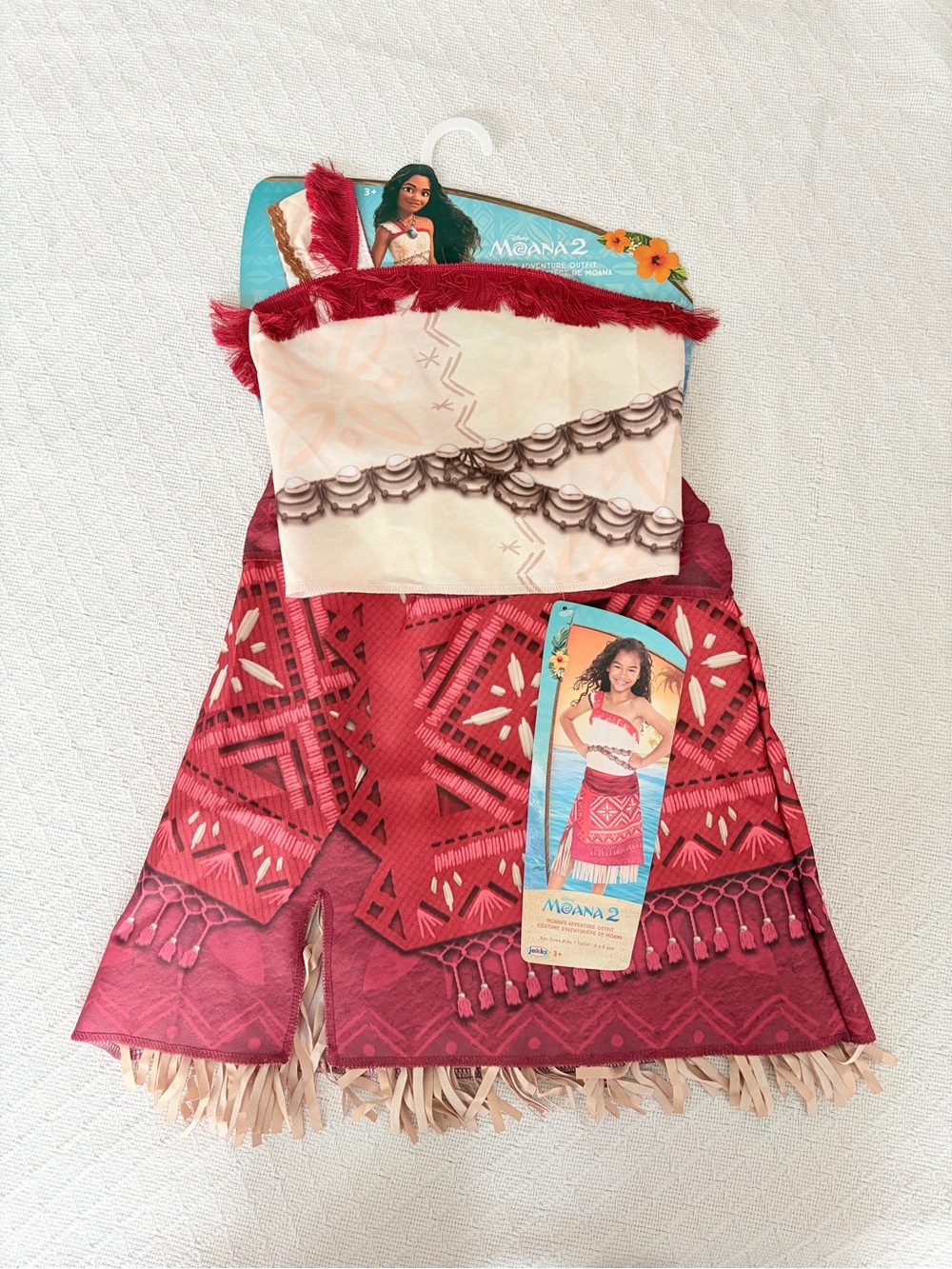 Disney Moana 2 Moana's Adventure Outfit Costume Age 3+